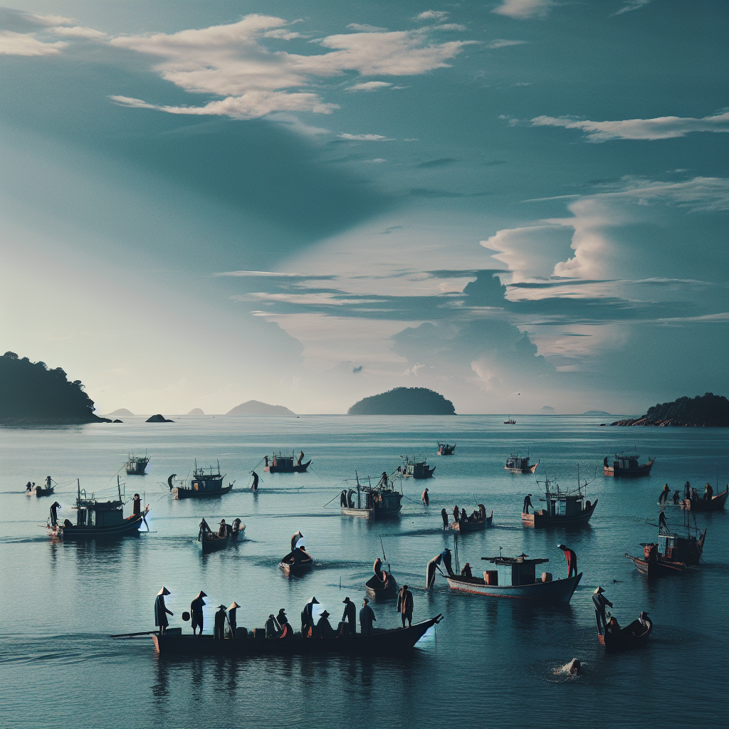 Fishing season in Malaysia